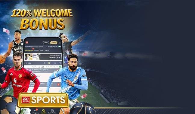 120% MSPORTS WELCOME BONUS