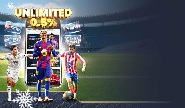 Bonus Rebate 0.5% Sportsbook Harian