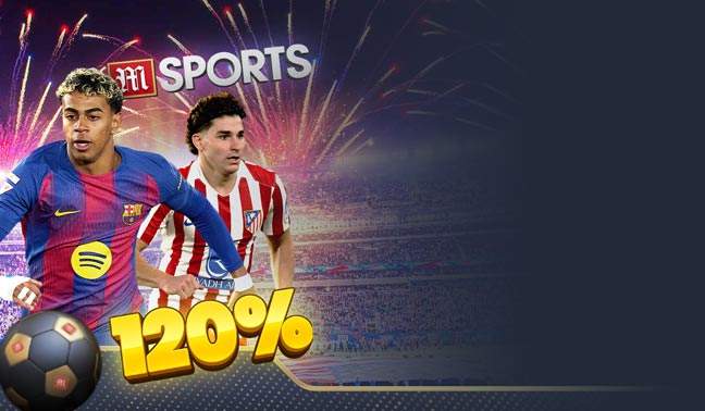 M88 - Bonus New Member Sportsbook 120%