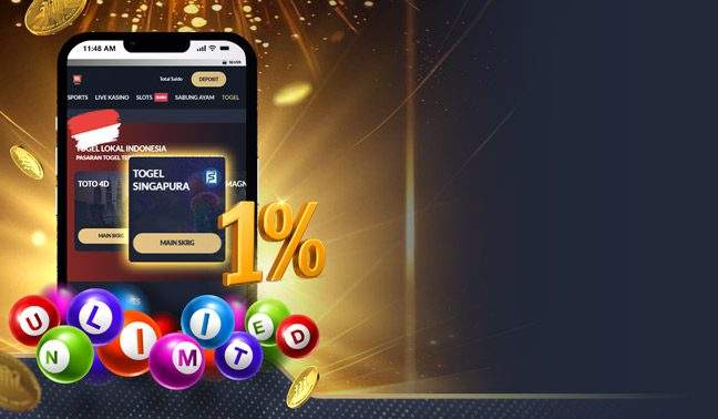 Promo Bonus Rebate Harian Togel 1%