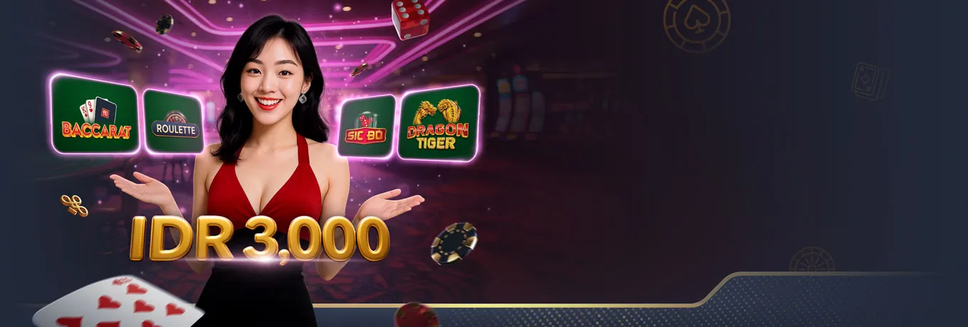 live-casino-welcome-bonus-60-idr
